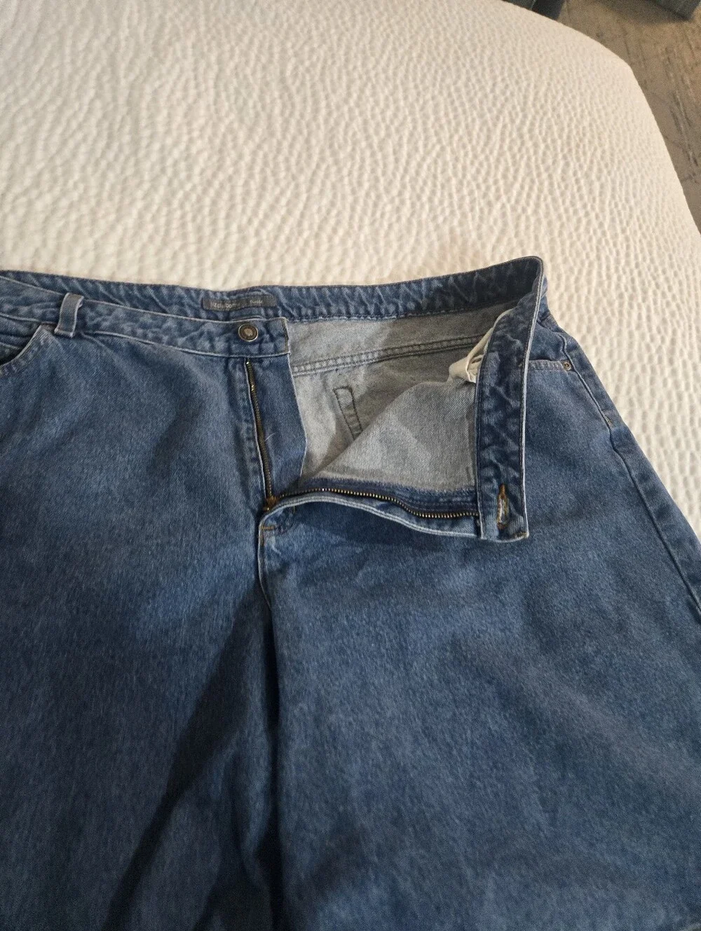 liz claiborne Vintage Denim Baggy Shorts, Classic Fit Size 22 W